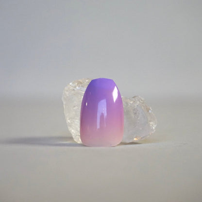Purple Ombre Coffin løsnegler 