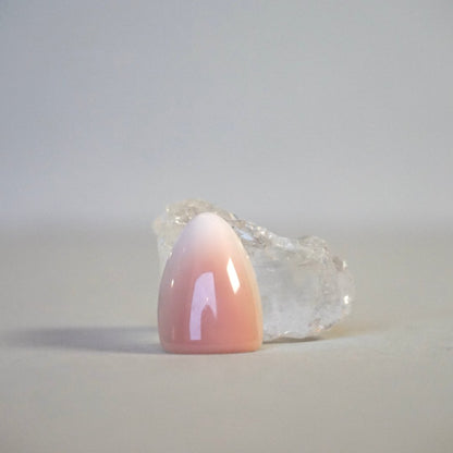 Pink Ombre Almond løsnegler 